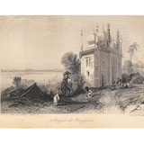 Musjid at Ghazipore (Engraving)