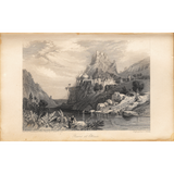 Ruins at Ettaiah (Engraving)