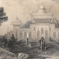 Shrine of Mohammed Kahn (Engraving)