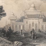 Shrine of Mohammed Kahn (Engraving)