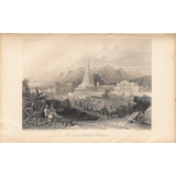The Great Temple, Hurdwar (Engraving)