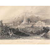 The Great Temple, Hurdwar (Engraving)