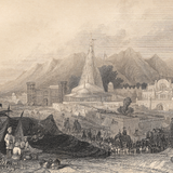 The Great Temple, Hurdwar (Engraving)