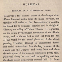 The Great Temple, Hurdwar (Engraving)