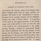 The Great Temple, Hurdwar (Engraving)