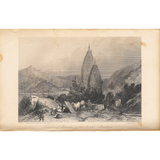 Temples of Mahadeo (Engraving)