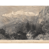 Jumnotri and the Cone (Engraving)