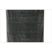 Black-Green Metallic Tissue Chanderi Saree - Fabric