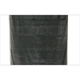 Black-Green Metallic Tissue Chanderi Saree - Fabric