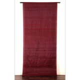 Red Metallic Tissue Chanderi Saree - Fabric - Dupatta