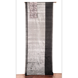 Shyam-Chandni Metallic Tissue Chanderi Saree - Fabric - Dupatta