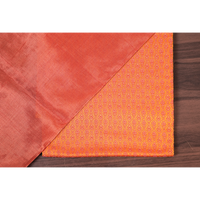 Tamraparani Metallic Tissue Chanderi Saree - Fabric - Dupatta