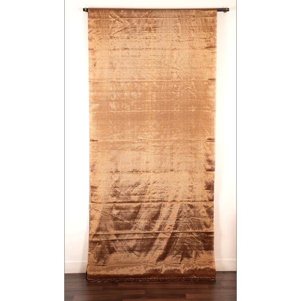 Kanchan Metallic Tissue Chanderi Saree - Fabric - Dupatta