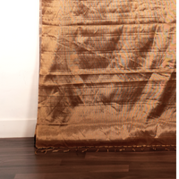 Kanchan Metallic Tissue Chanderi Saree - Fabric - Dupatta
