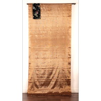 Kanchan Metallic Tissue Chanderi Saree - Fabric - Dupatta