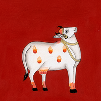 Circular Pichvai: The Heart of Nathdwara