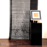 Shyam-Chandni Metallic Tissue Chanderi Saree - Fabric - Dupatta