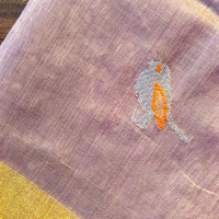 Chidiya Chanderi Dupatta (Lavender)