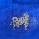 Dhenu Chanderi Saree (Blue)