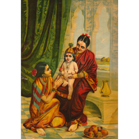 Yashoda Nandan Oleograph