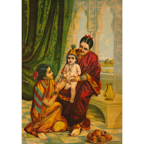 Yashoda Nandan Oleograph