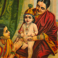 Yashoda Nandan Oleograph