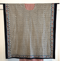 Chevron Ajrakh Kaftan 1