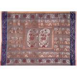 Baluchari Inspired Kota Doria Saree