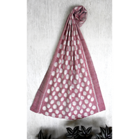 Polka Rose Cotton Stole