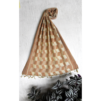 Barfi Natural Dyed Cotton Stole (Myrobalan and Catechu)