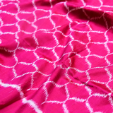 Silk Ikat Magenta Jaali Stole