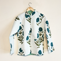 Poppy Jacket (Turquoise, Reversible) (Copy)