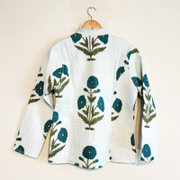 Poppy Jacket (Turquoise, Reversible) (Copy)