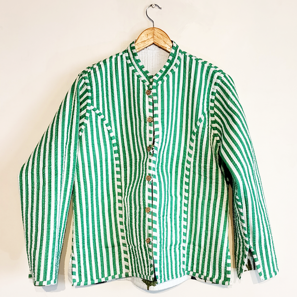 Poppy Jacket Poppy Jacket (Turquoise, Reversible) (Copy) – Red Earth