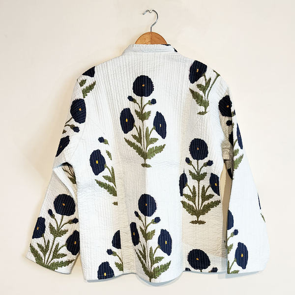 Poppy Jacket Poppy Jacket (Blue, Reversible) – Red Earth