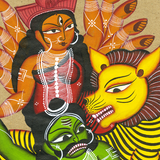 Durga 2 (Bengal Pattachitra)