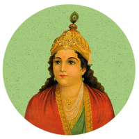 Krishna Badges (Set of 4)