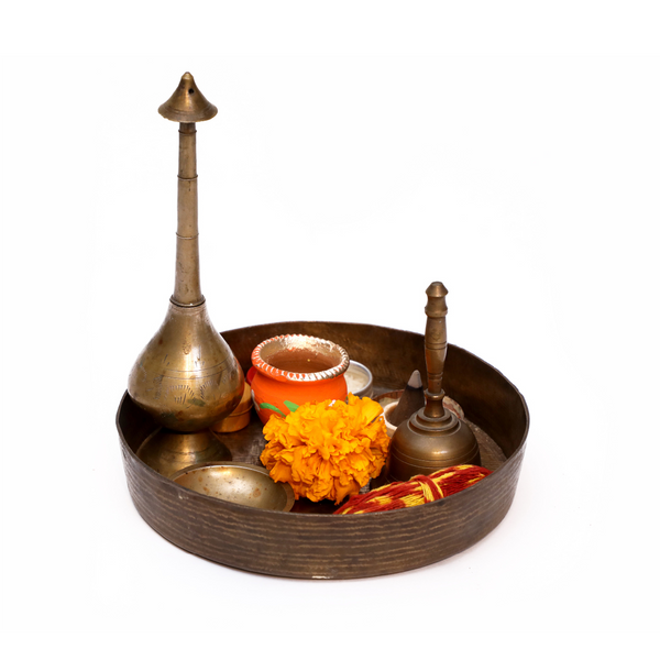 Kansa (Bronze) Pooja Thali - Small