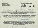 Himanshu Verma's Holi 2023 Invites