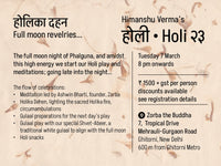 Himanshu Verma's Holi 2023 Invites