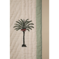 Jaipur Razai - Set of 2 Reversible Single Quilts (Palm Tree)
