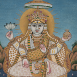 Ganga (Miniature Painting)